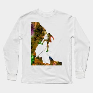 Rock climbing Long Sleeve T-Shirt